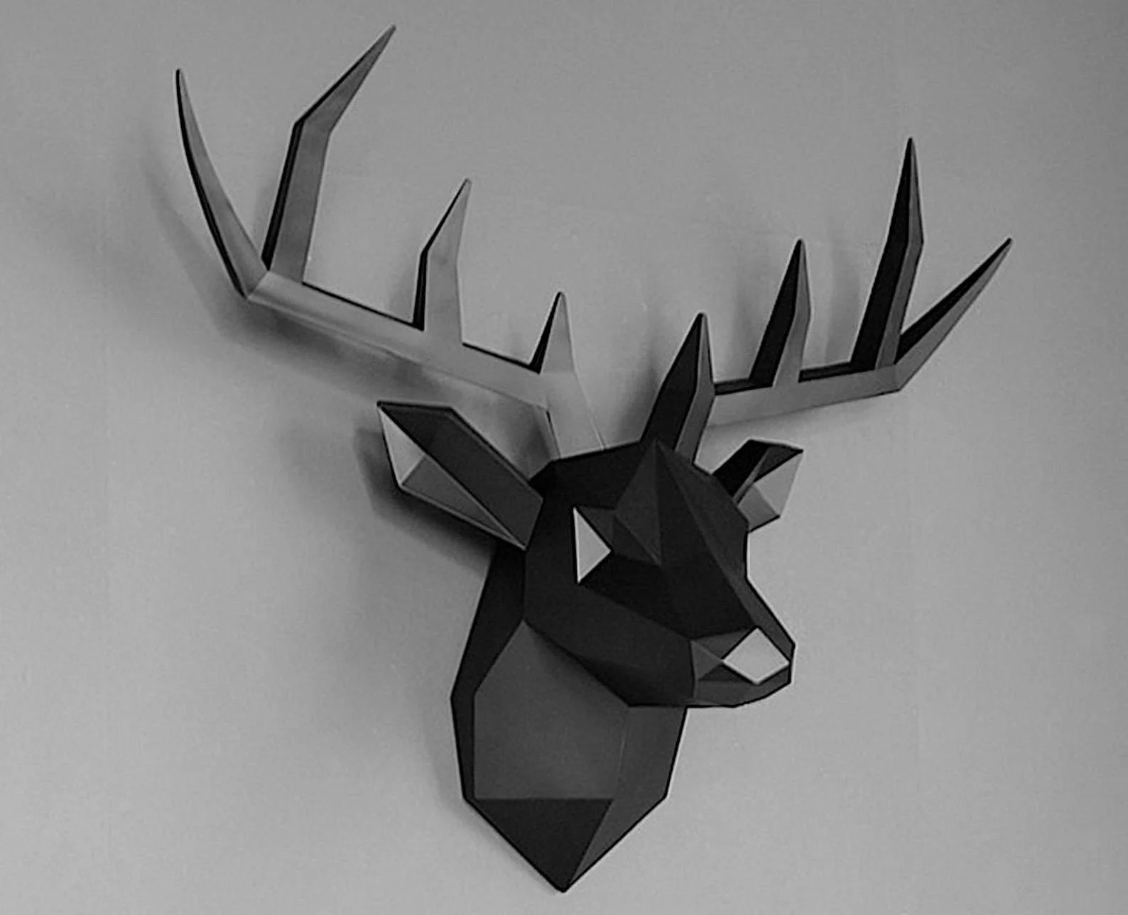 3D Deer Head Wall Statue - Glova