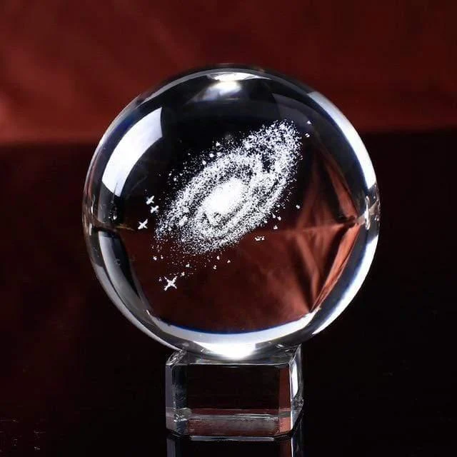 3D Galaxy Crystal Ball - Glova