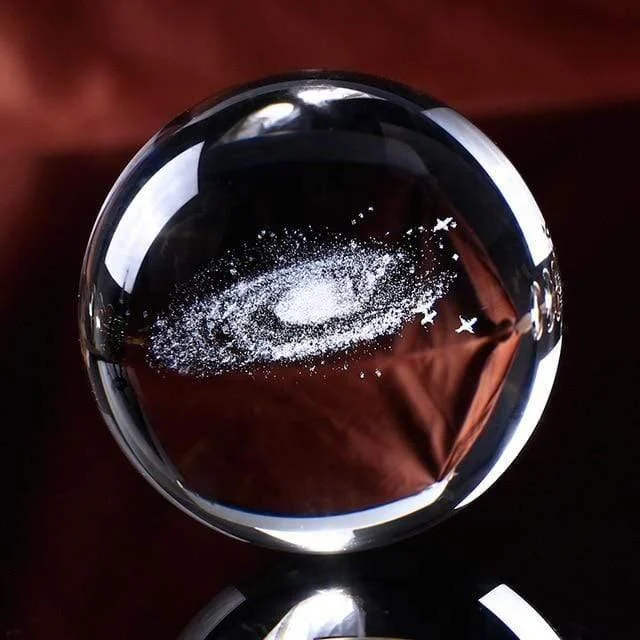 3D Galaxy Crystal Ball - Glova