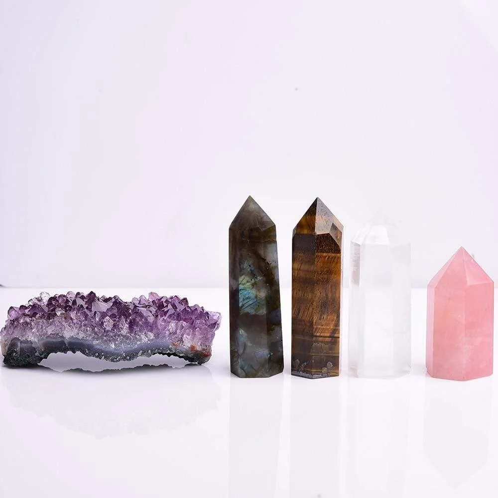 5 Healing Crystals In A Box - Glova