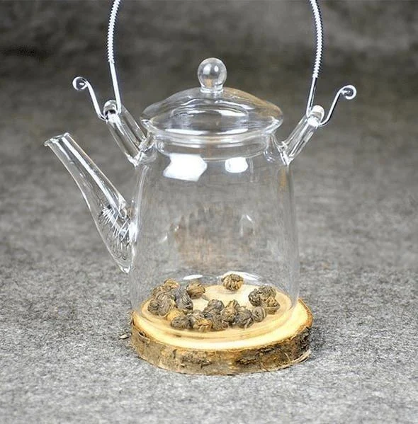 6 Oriental Blooming Teas + Teapot - Glova