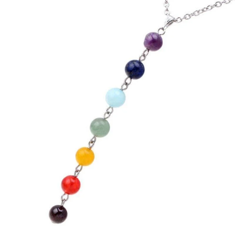 7 Chakra Beads Necklace - Glova