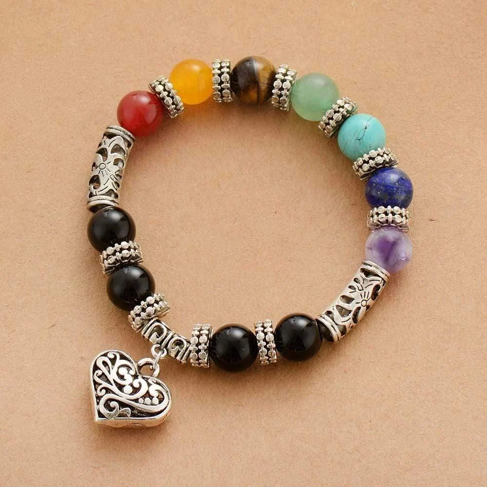 7 Chakra Healing Charm Bracelet - Glova