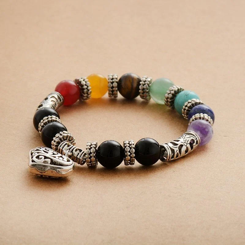 7 Chakra Healing Charm Bracelet - Glova