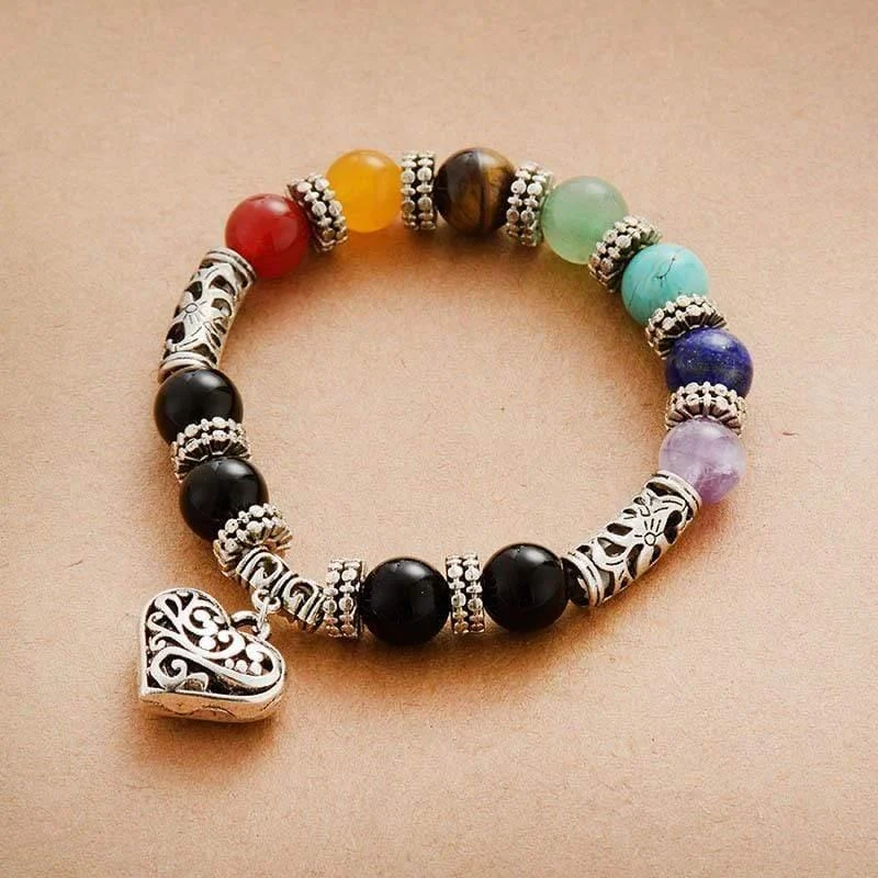 7 Chakra Healing Charm Bracelet - Glova