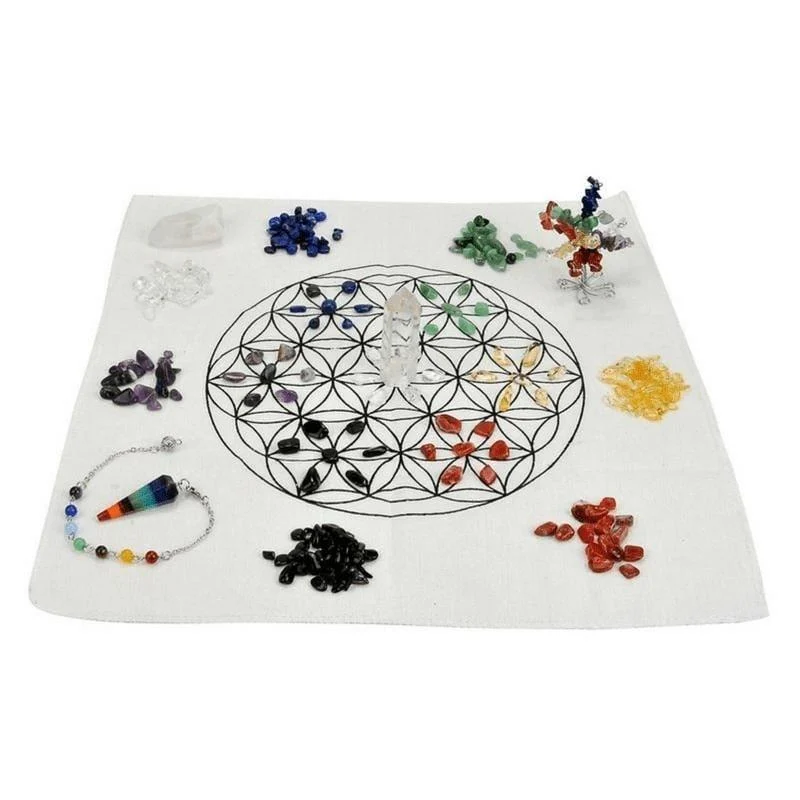 7 Chakra Healing Crystal Grid - Glova