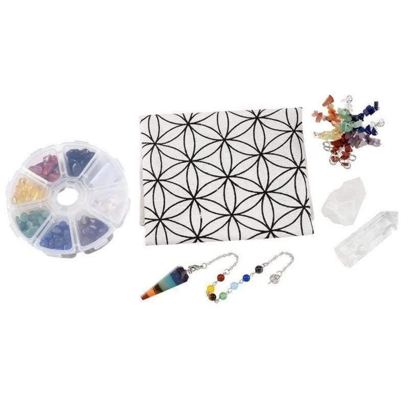 7 Chakra Healing Crystal Grid - Glova