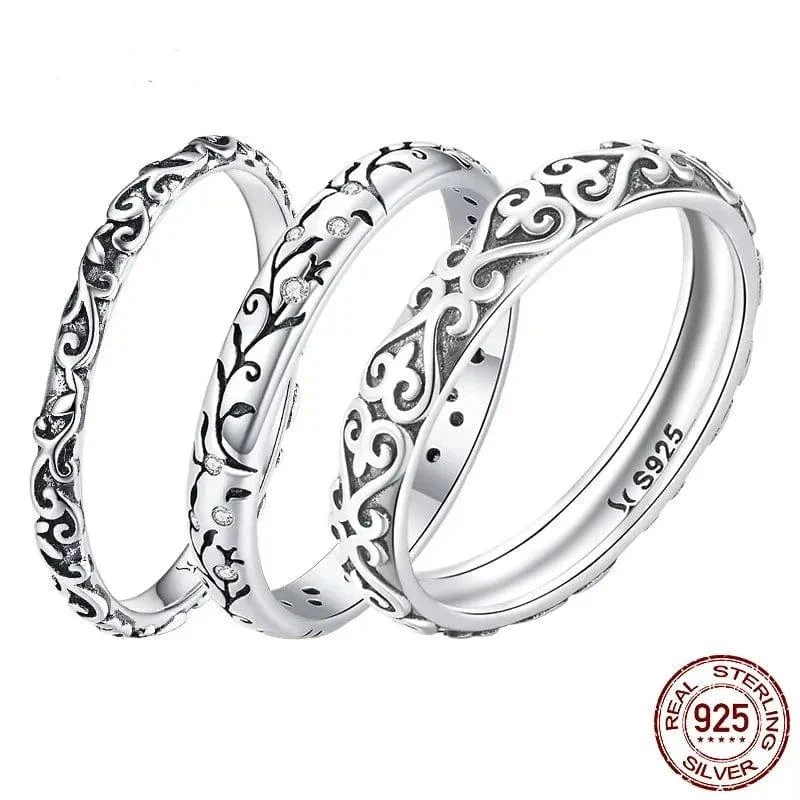 925 Sterling Silver Boho Rings - Glova