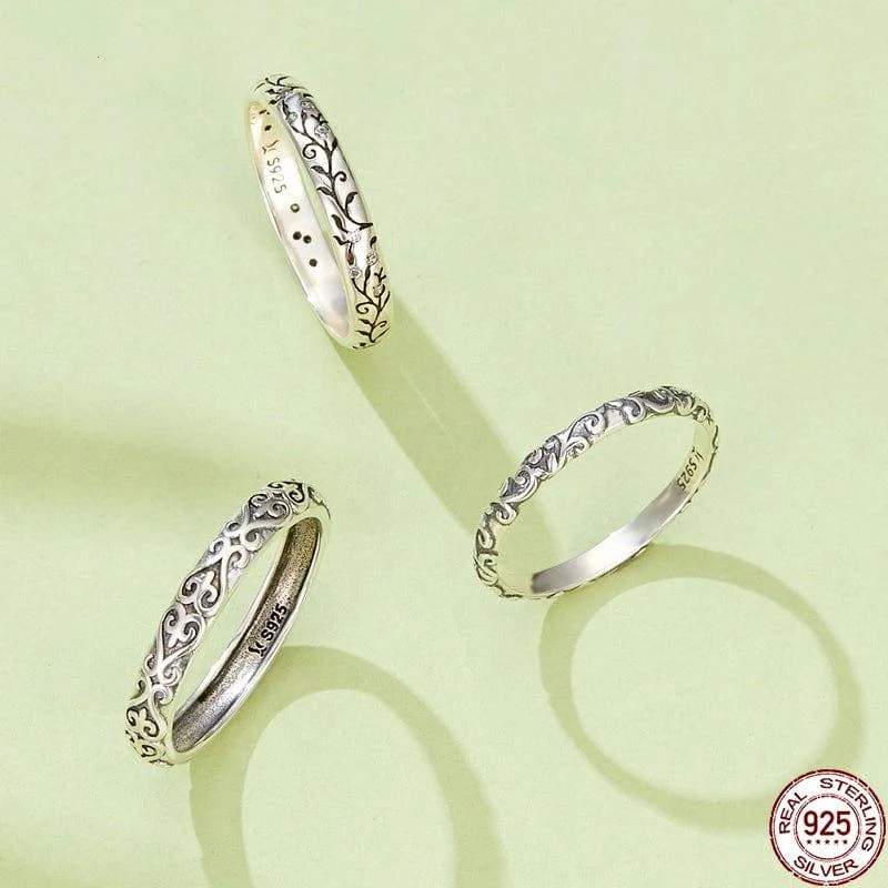 925 Sterling Silver Boho Rings - Glova