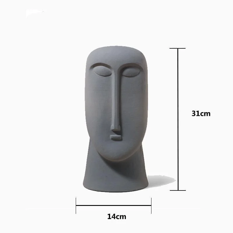 Abstract Face Flower Pot - Glova