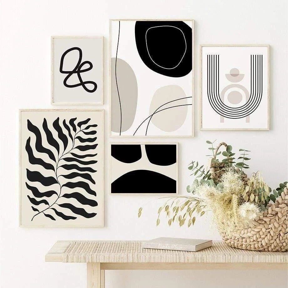 Abstract Line Nordic Posters - Glova