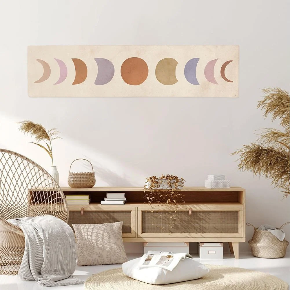 Abstract Moon Phase Wall Art - Glova