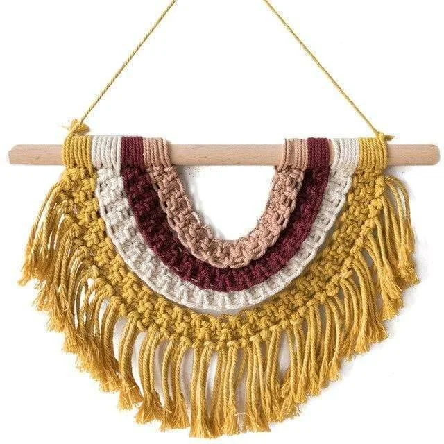 Adana Macrame Hanging Wall Art - Glova