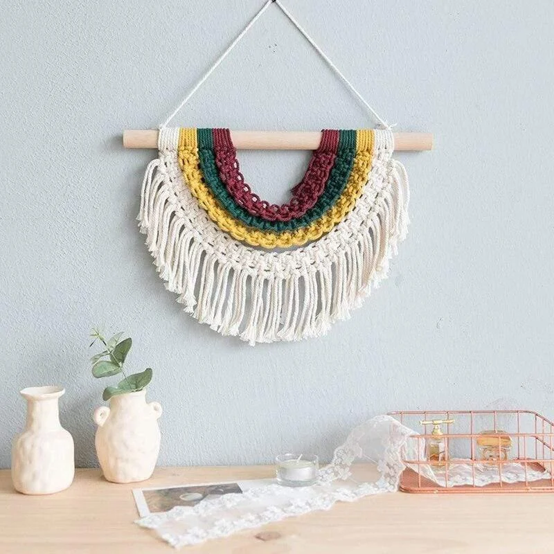 Adana Macrame Hanging Wall Art - Glova