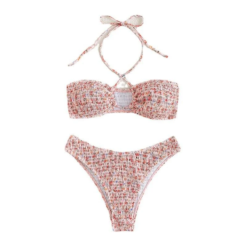 Adriana Smocked Bikini Set - Glova