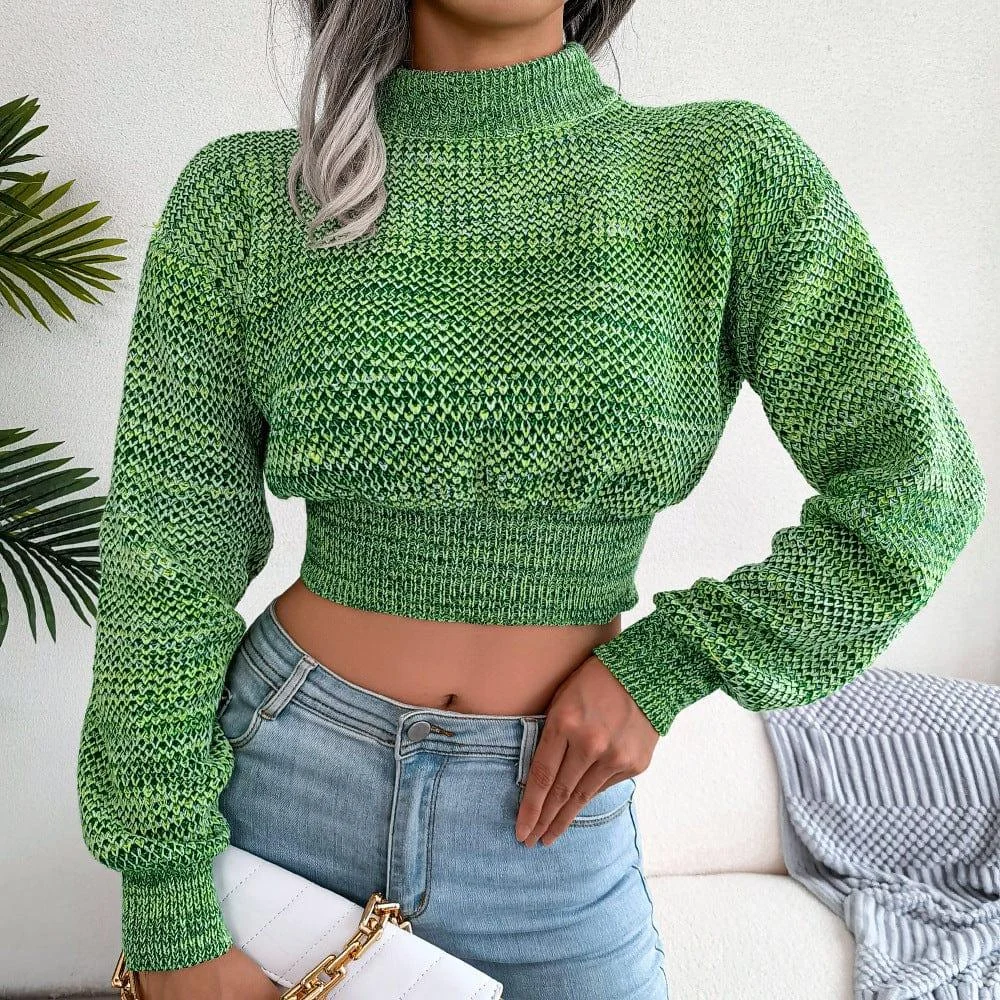 Agathe Cropped Sweater - Glova