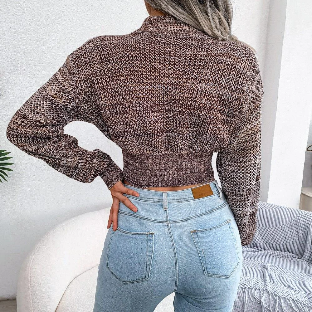 Agathe Cropped Sweater - Glova