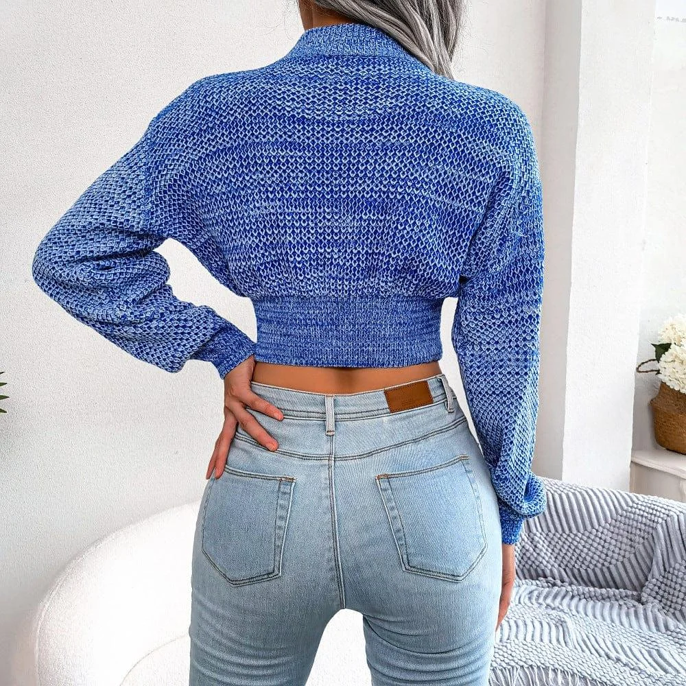 Agathe Cropped Sweater - Glova