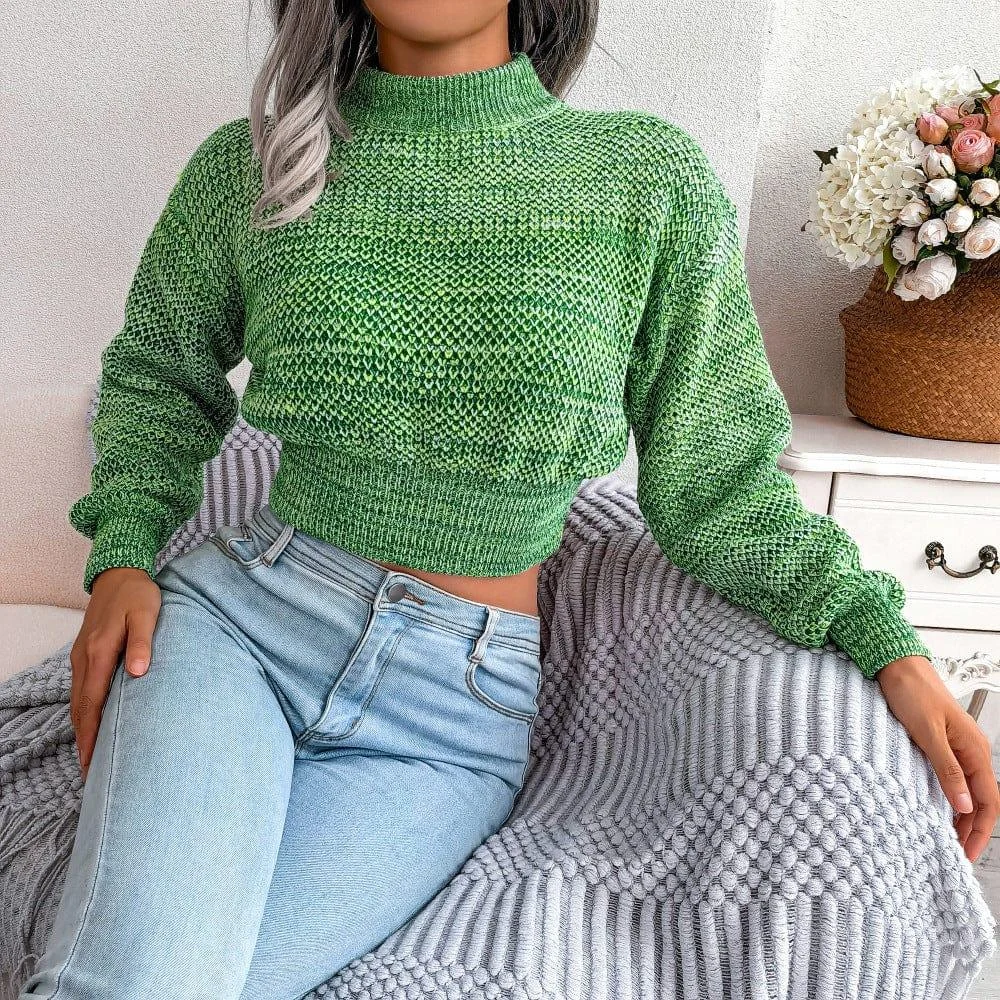 Agathe Cropped Sweater - Glova