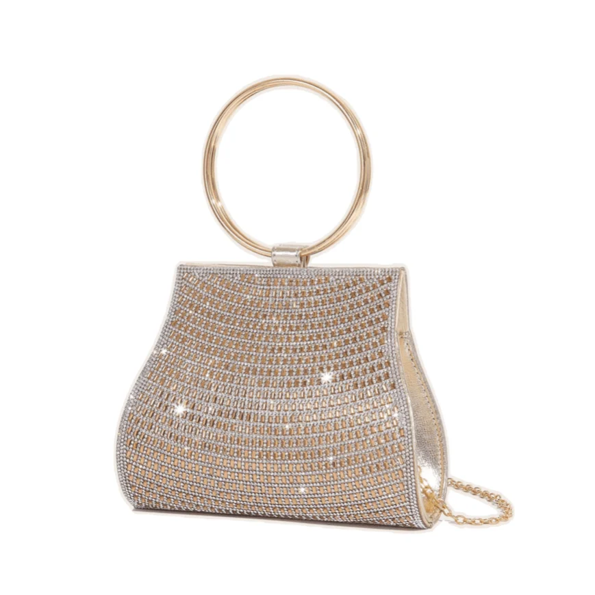 Agueda Rhinestones Evening Bag - Glova