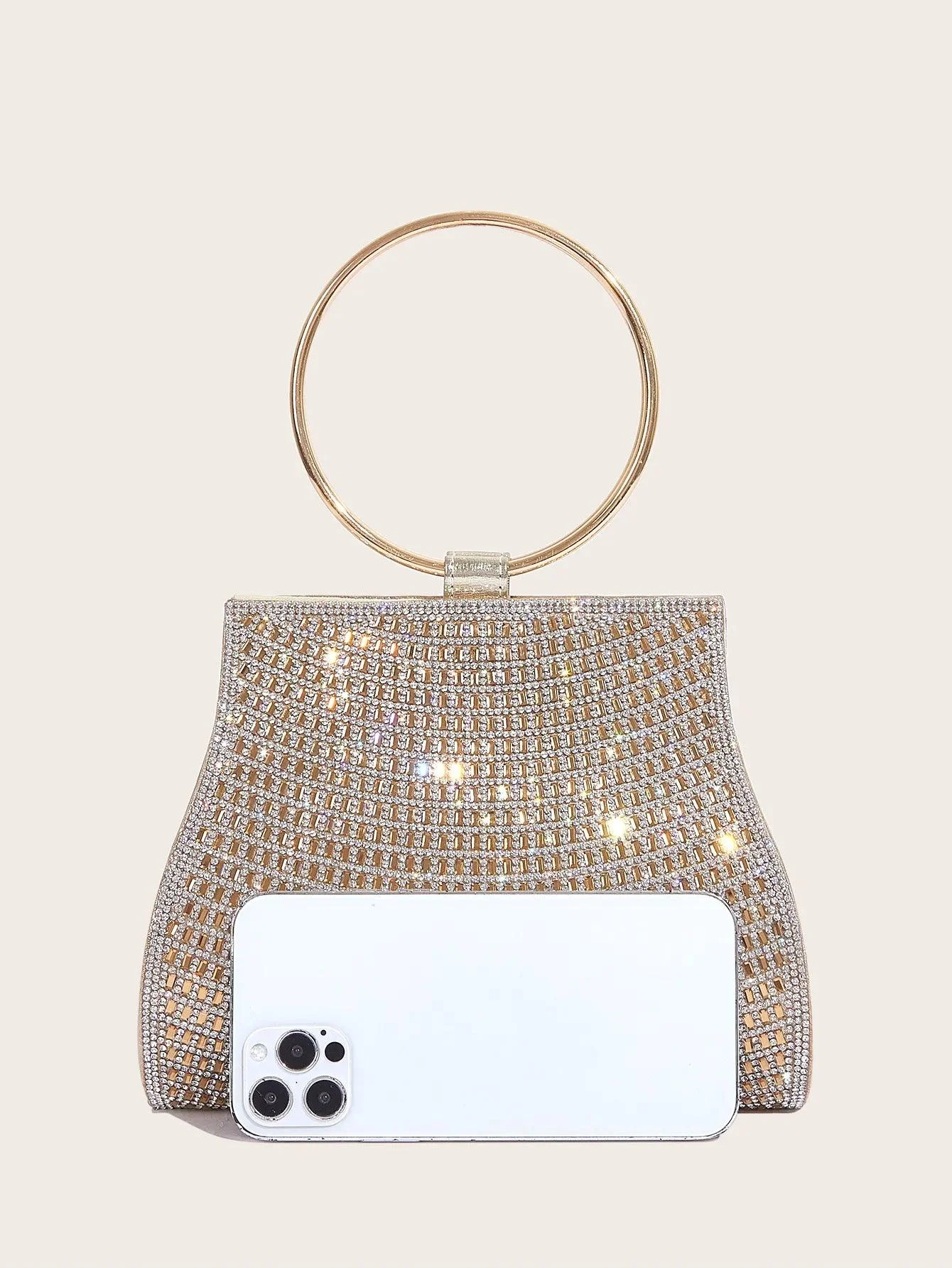 Agueda Rhinestones Evening Bag - Glova