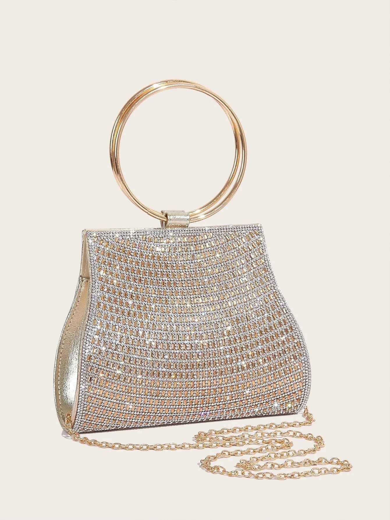 Agueda Rhinestones Evening Bag - Glova