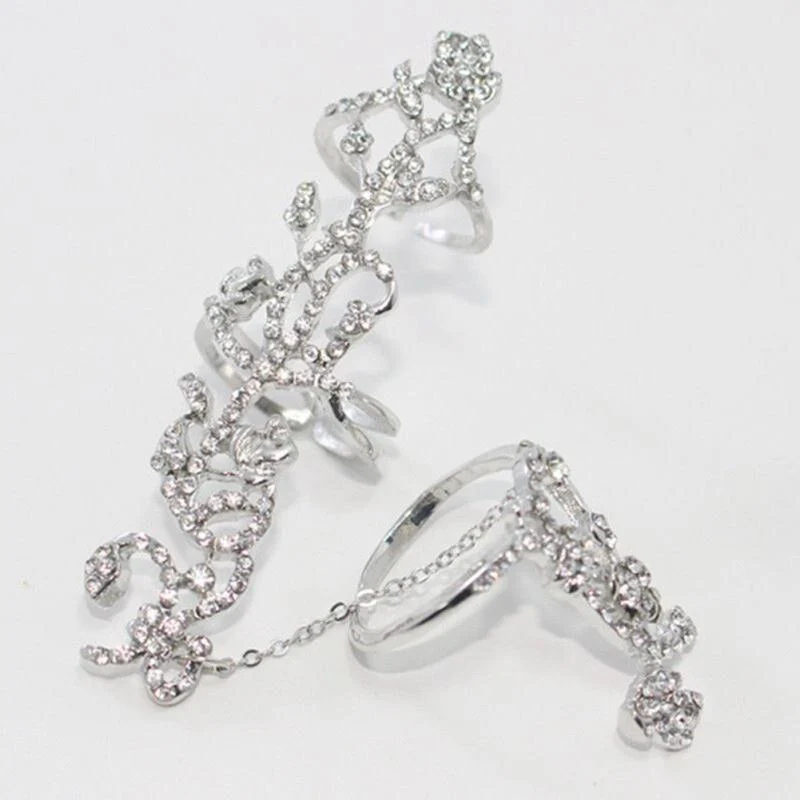 Aiyana Chain Link Rings - Glova