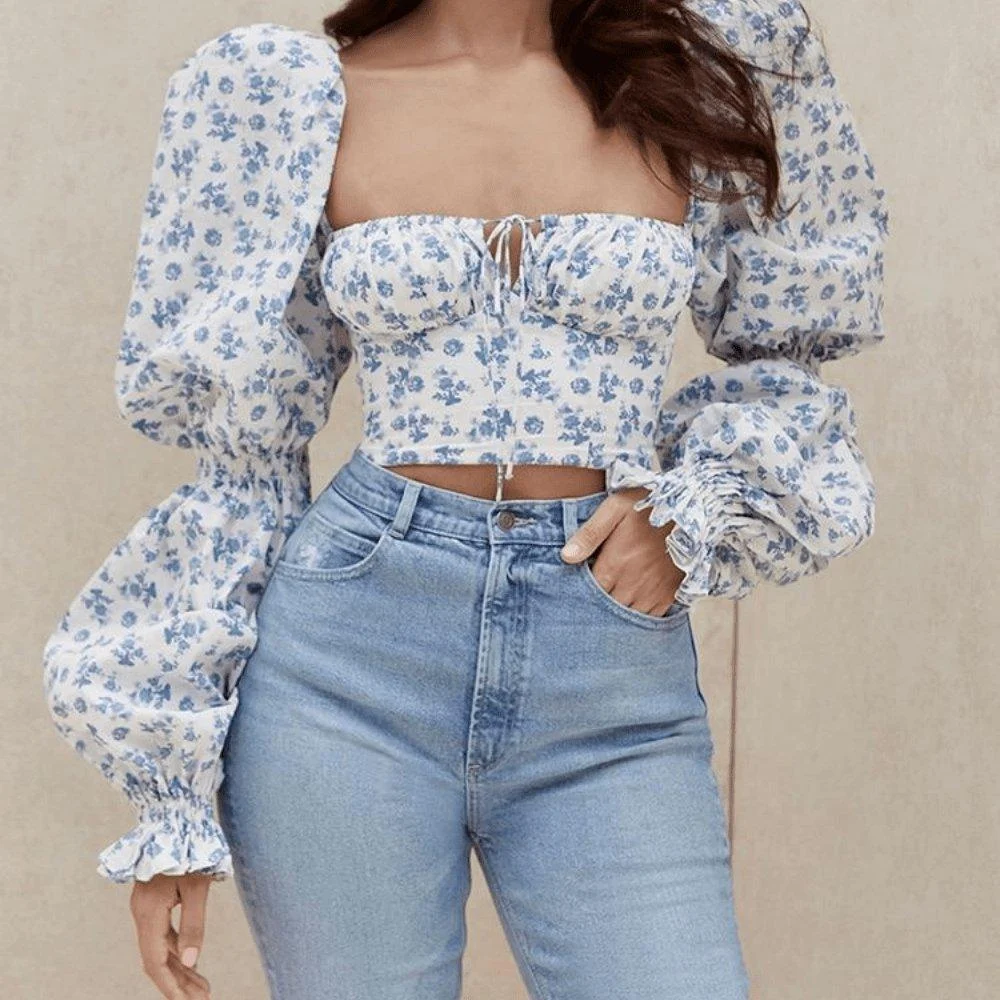 Alder Cropped Blouse - Glova