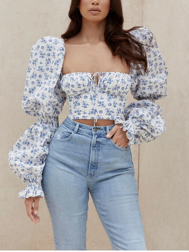 Alder Cropped Blouse - Glova