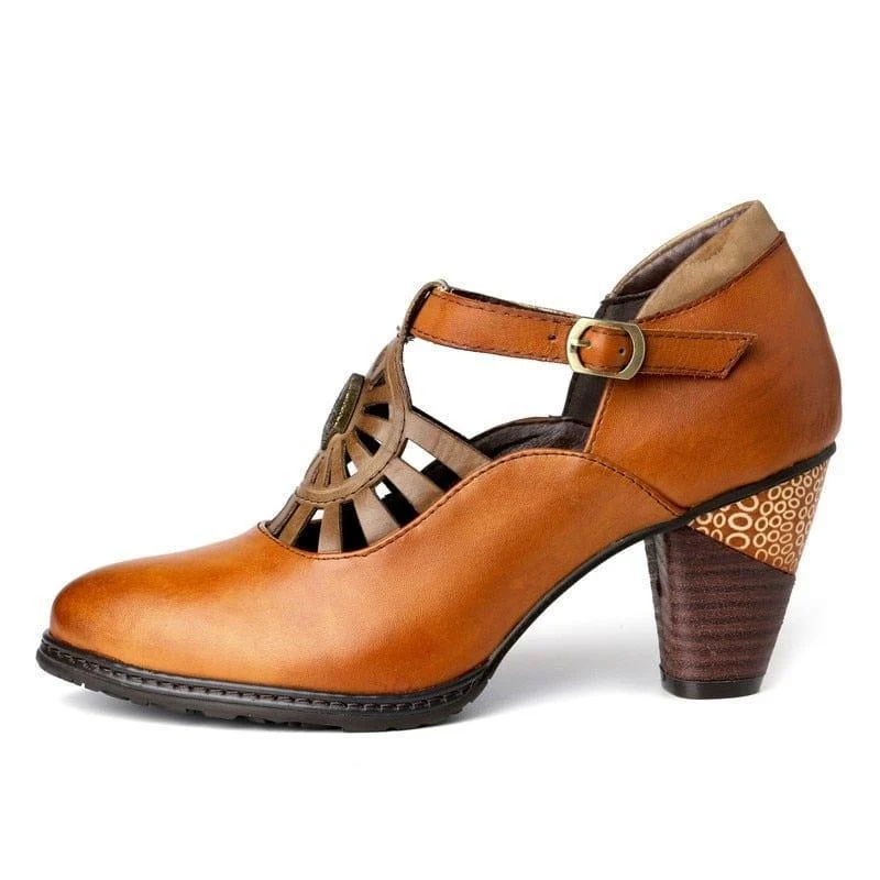 Aldina Heeled Shoes - Glova