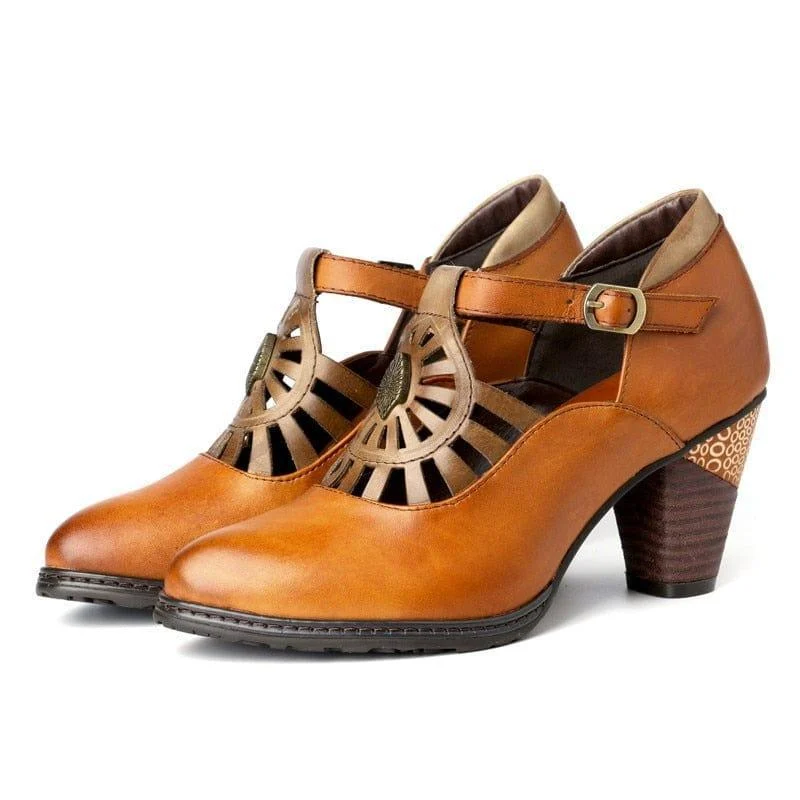 Aldina Heeled Shoes - Glova