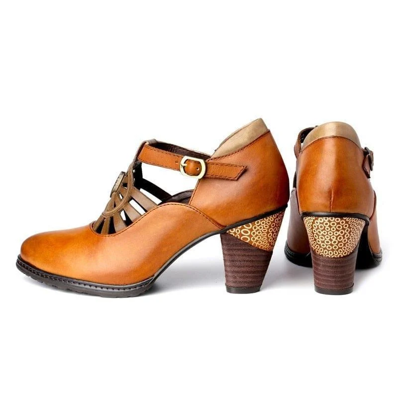 Aldina Heeled Shoes - Glova