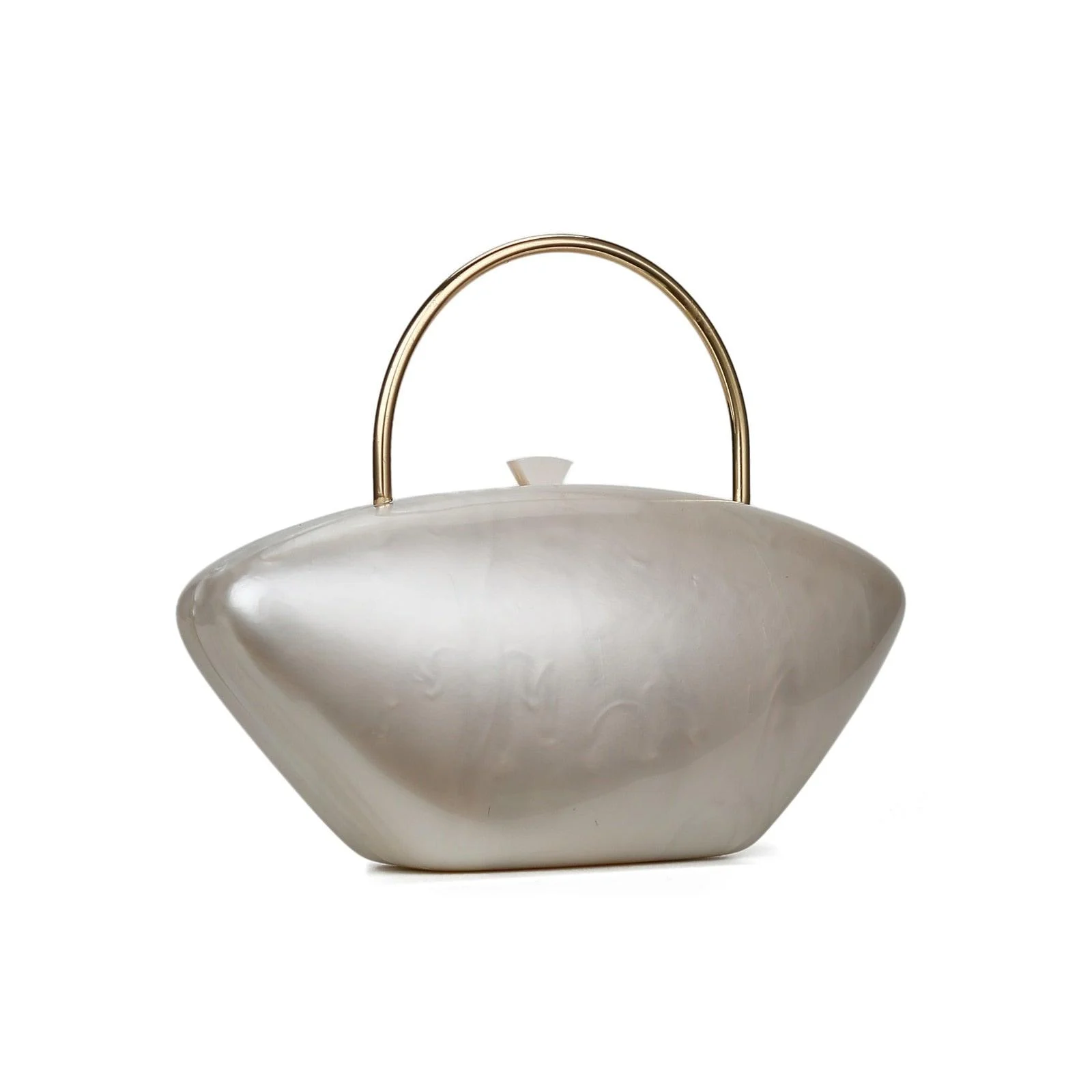 Alicja Pearlescent Acrylic Evening Bag - Glova