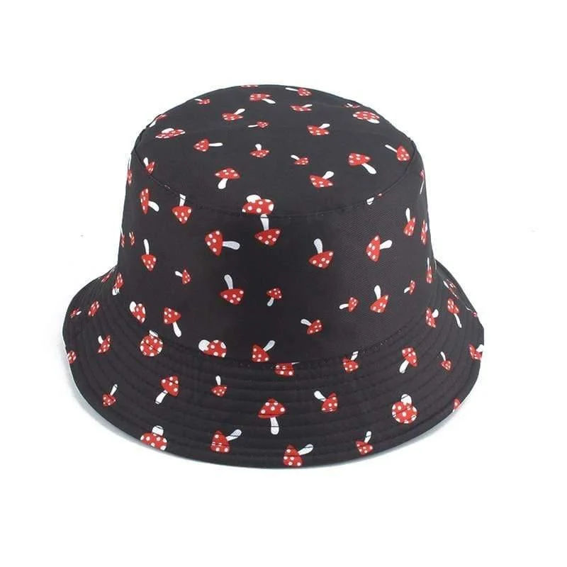 All Over Mushrooms Bucket Hat - Glova