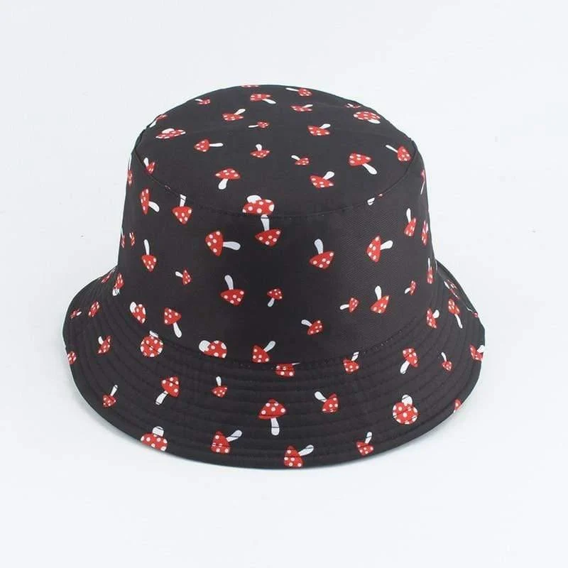 All Over Mushrooms Bucket Hat - Glova