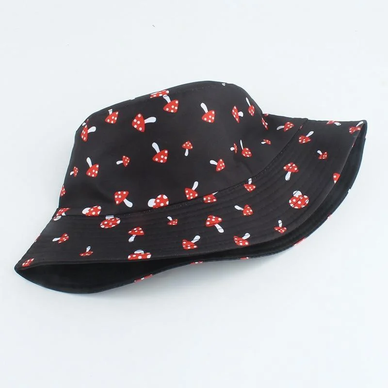 All Over Mushrooms Bucket Hat - Glova