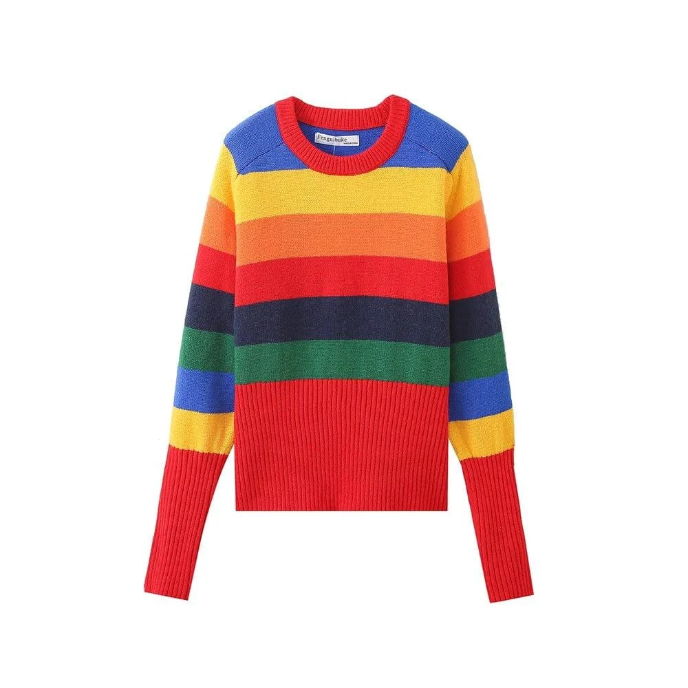 Allegra Rainbow Sweater - Glova