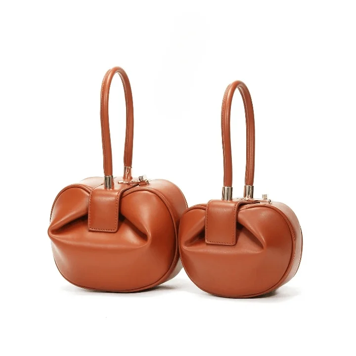 Alma Leather Mini Dumpling Bags - Glova