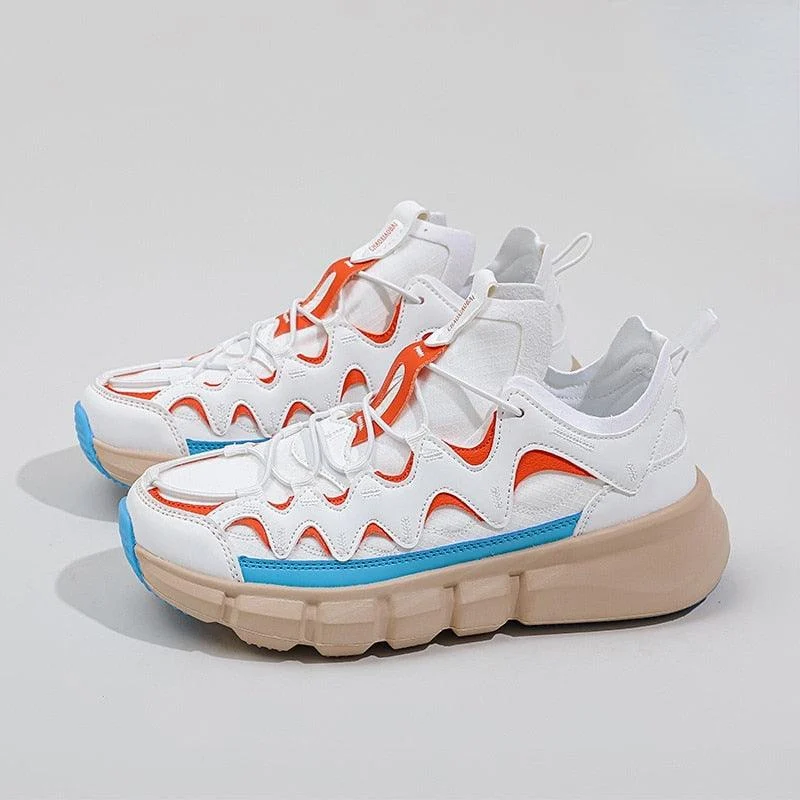 Alma Waffle Waves Sneakers - 3 Colors - Glova