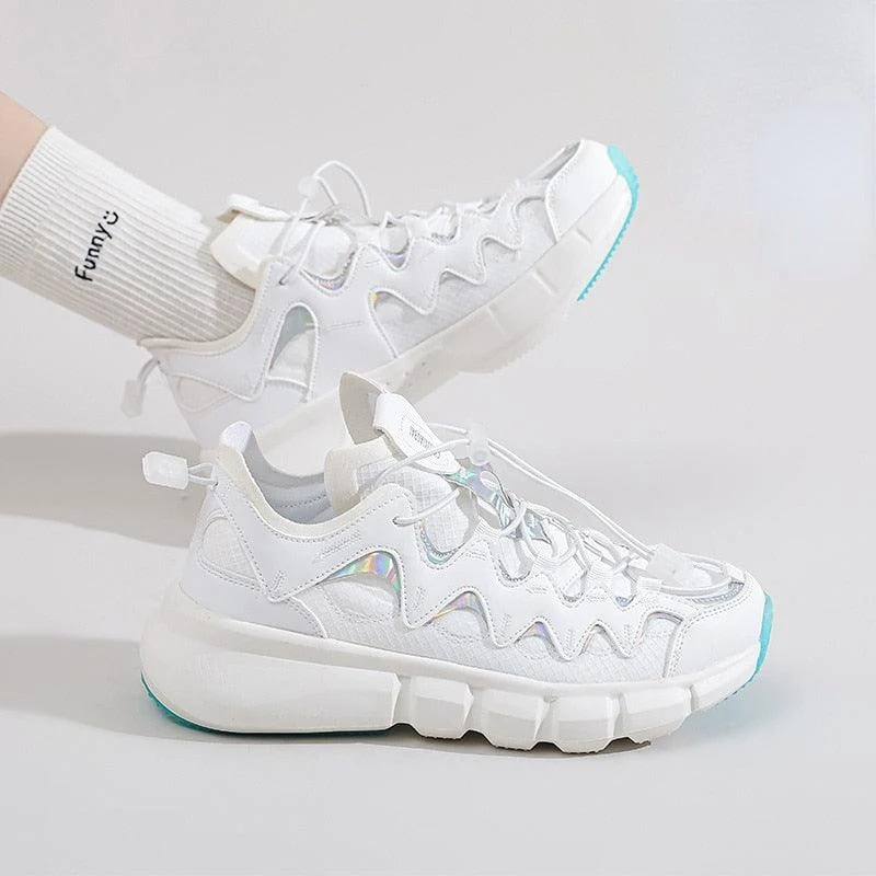 Alma Waffle Waves Sneakers - 3 Colors - Glova