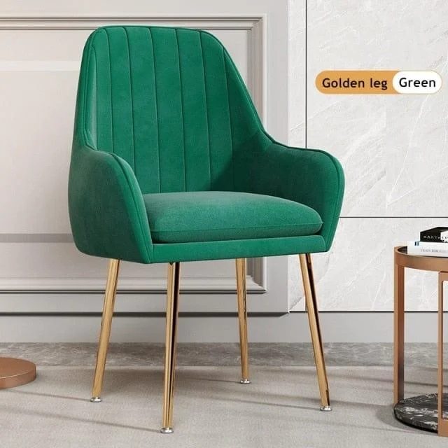 Amaia Velvet Arm Chair - Glova