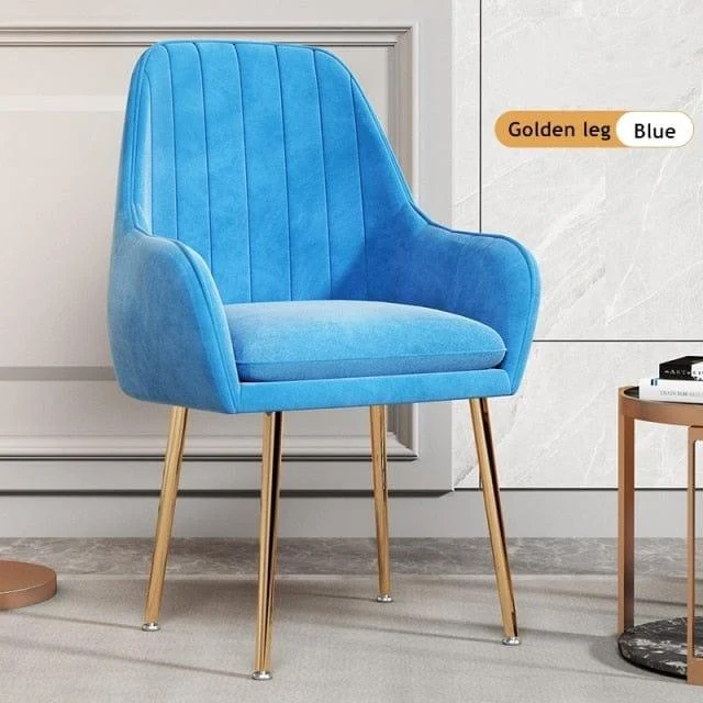 Amaia Velvet Arm Chair - Glova