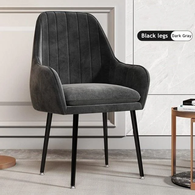 Amaia Velvet Arm Chair - Glova