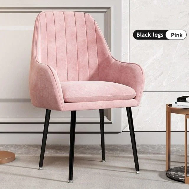 Amaia Velvet Arm Chair - Glova