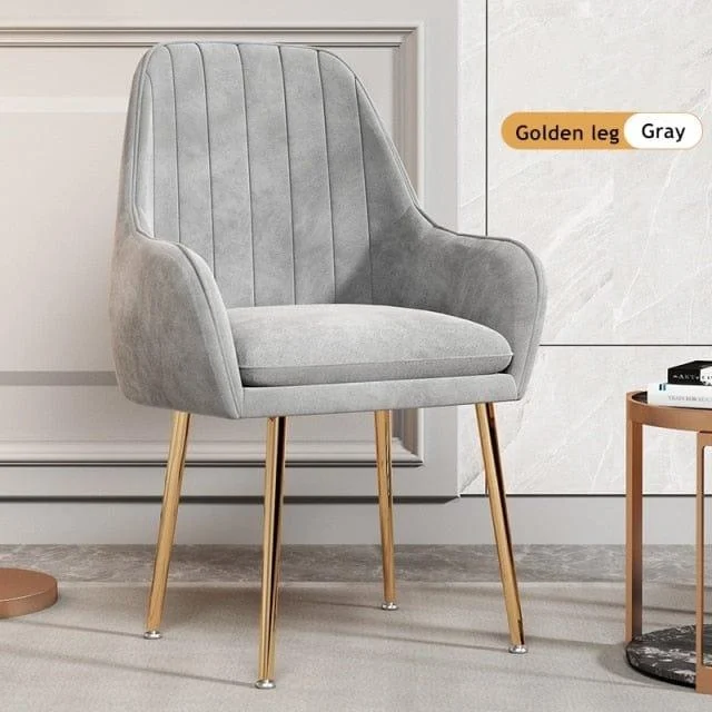 Amaia Velvet Arm Chair - Glova