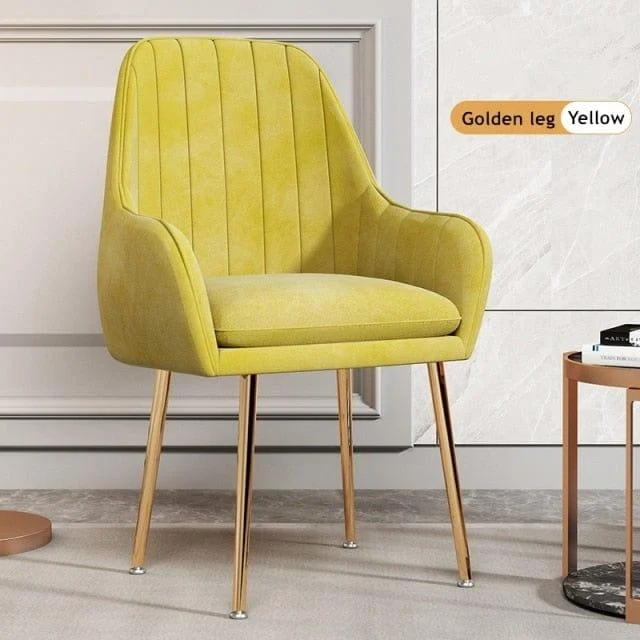 Amaia Velvet Arm Chair - Glova