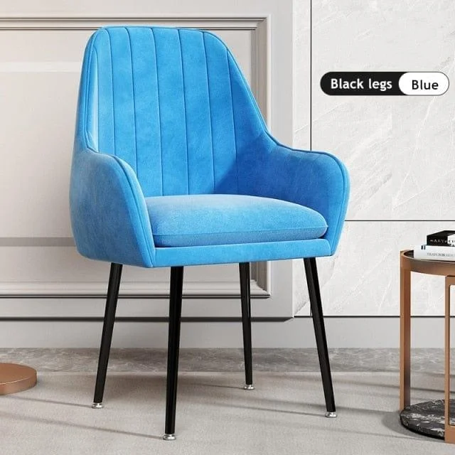 Amaia Velvet Arm Chair - Glova