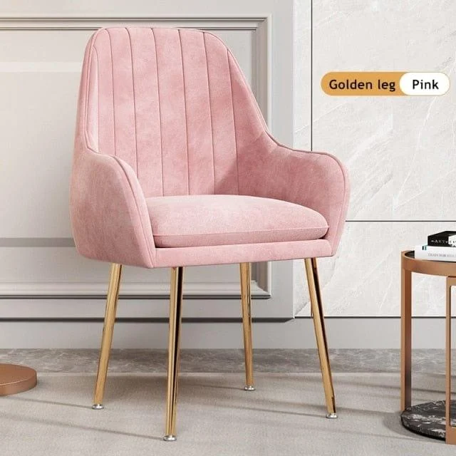 Amaia Velvet Arm Chair - Glova