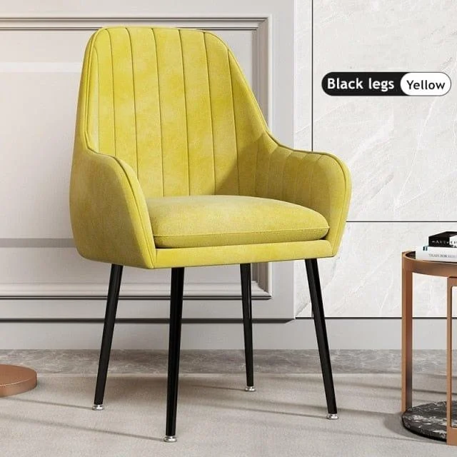 Amaia Velvet Arm Chair - Glova