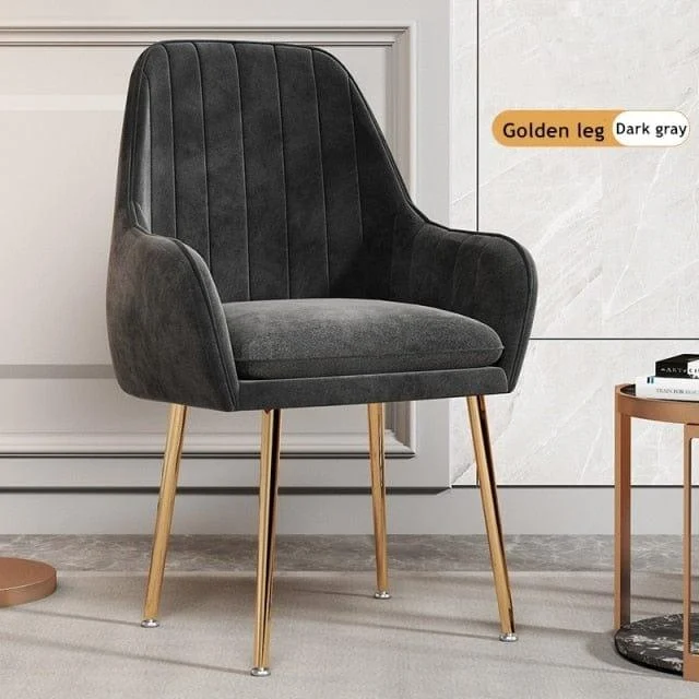 Amaia Velvet Arm Chair - Glova